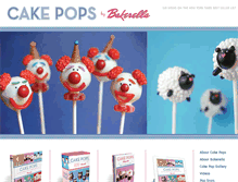 Tablet Screenshot of cakepop.com